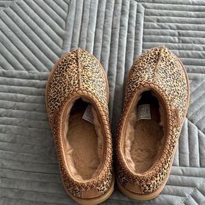 UGG Leopard Print Ankle Booties